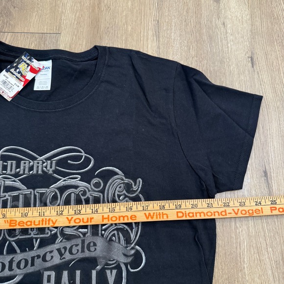 Sturgis Motorcycle Rally 70th Anniversary 2019 Ladies Tee Size XL Gildan Cotton - Picture 4 of 5